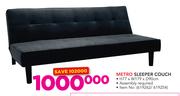 Metro Sleeper Couch H77 x W179 x D90cm