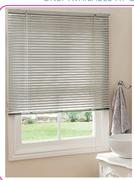 Decorland Ready-Made 25mm Aluminium Venetian Blinds (White) 1200W x 1600H mm