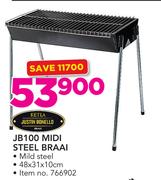 Ketla Justin Bonello JB100 Midi Steel Braai