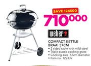 Weber Compact Kettle Braai 57cm