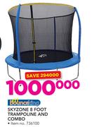 Bounceking Skyzone 8 Foot Trampoline And Combo