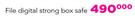 File Digital Strong Box Safe