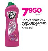 Handy Andy All Purpose Cleaner Bottle Assorted-750ml Each