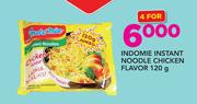 Indomie Instant Noodle Chicken Flavour-4 x 120g