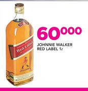 Johnnie Walker Red Label-1ltr
