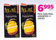 Pick And Peel Assorted Juices-1ltr Each