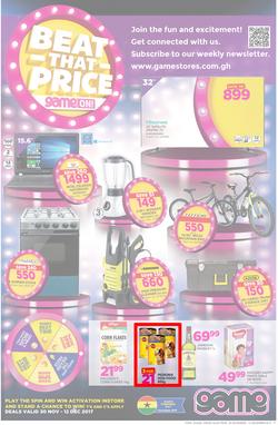 Game Ghana : Beat that Price (30 Nov - 12 Dec 2017), page 1