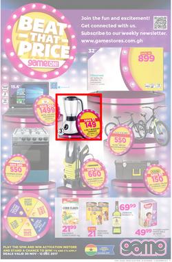 Game Ghana : Beat that Price (30 Nov - 12 Dec 2017), page 1