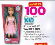 Kid Connection 81cm Wispy Walker Doll