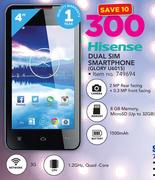 Hisense Glory U601S Dual Sim Smartphone