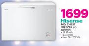 Hisense 400Ltr Chest Freezer FC40DD4HA