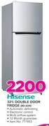Hisense 321Ltr Double Door Fridge RD-43W
