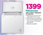 Hisense 260Ltr Chest Freezer FC26DD4HA