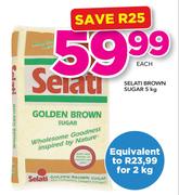 Selati Brown Sugar-5Kg Each