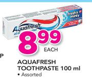  Aquafresh Toothpaste-100ml