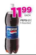 Pepsi Assorted-2Ltr Each