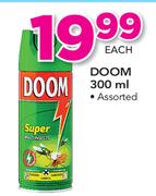 Doom Assorted-300ml Each