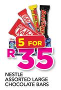 Nestle Assorted Lage Chocolate Bars-For 5