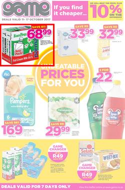 Game JHB : Unbeatable Prices(11 Oct - 17 Oct 2017) , page 1