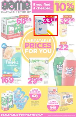 Game JHB : Unbeatable Prices(11 Oct - 17 Oct 2017) , page 1