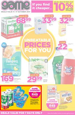 Game JHB : Unbeatable Prices(11 Oct - 17 Oct 2017) , page 1