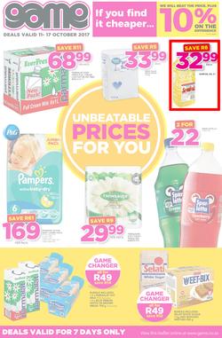 Game JHB : Unbeatable Prices(11 Oct - 17 Oct 2017) , page 1
