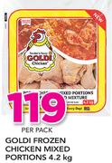 Goldi Frozen Chicken Mixed Portions-4.2Kg Per Pack
