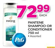 Pantene Shampoo Or Conditioner-750ml