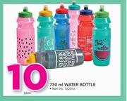 Water Bottle-750ml Each