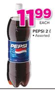 Pepsi Assorted-2Ltr Each