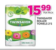 Twinsaver Roller Towels-2's Per Pack