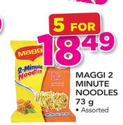 Maggi 2 Minute Noodles Assorted-5 x 73g