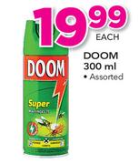 Doom Assorted-300ml Each