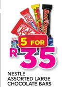 Nestle Assorted Lage Chocolate Bars-For 5