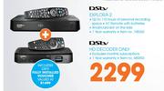 DSTV Explora2 + DSTV HD Decoder Only