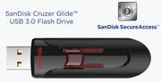 Sandisk High Speed Flash Drives 32GB Cruzer Glide USB 3.0