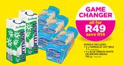 Parmalat UHT Milk Assorted 2X1Ltr+Blue Ribbon White Or Brown Bread Assorted-3X700gm Bundle