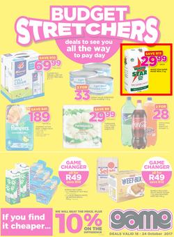 Game JHB : Budget Stretchers (18 Oct - 24 Oct 2017), page 1