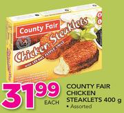Conty Fair Chicken Steaklets-400g Each