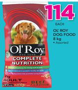 Ol'roy Dog Food-8Kg