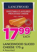 Lancewood Sliced Cheese Assorted-175g