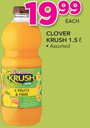 Clover Krush Assorted-1.5Ltr