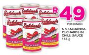 Saldanha Pilchards In Chilli Sauce-6x155g Per Bundle