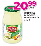 Crosse & Blackwell Mayonnaise-750gm