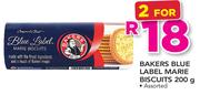 Bakers Blue Label Marie Biscuits-2x200g