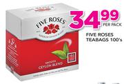 Five Roses Teabags-100's Per Pack
