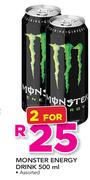 Monster Energy Drink Assorted-2X500ml