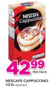 Nescafe Cappuccino Assorted 10's Pack