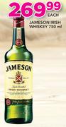 Jameson Irish Whiskey-750ml
