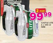 Castle Lite NRB 6X340ml-For 2